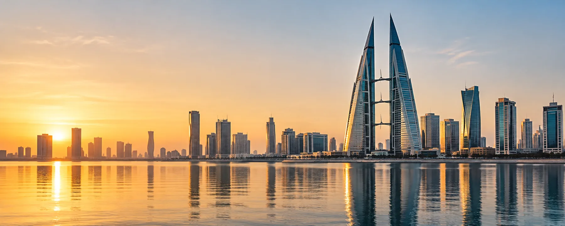 Bahrain skyline